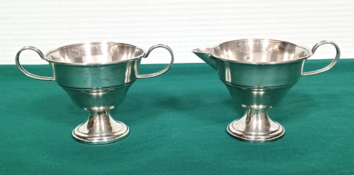 Sterling silver weighted cream - sterling,
